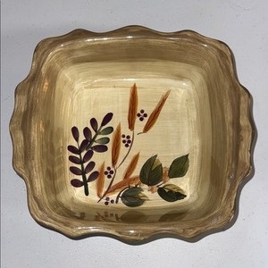 Vintage Home Trends Shadowwood Fall Foliage Square Baking Dish