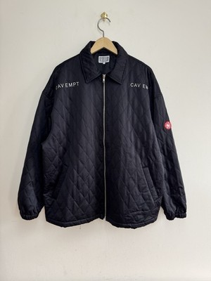 Cav Empt Quilt Zip Jacket Black Made in Japan Size L | eBay UK