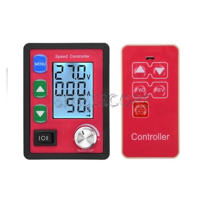 DC6-55V 15A PWM Intelligent DC Brush Motor Speed Controller Forward and Reverse