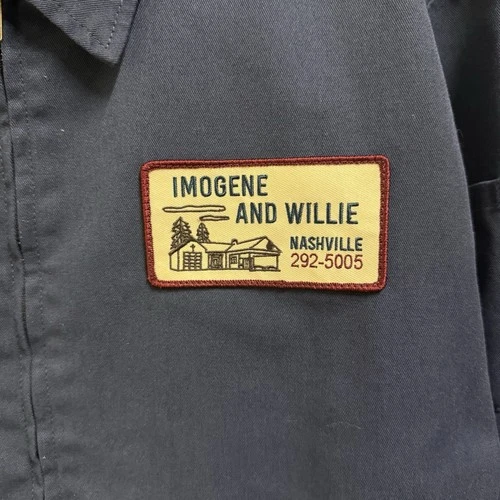 Imogene + Willie "Service Station" Jacket Men's Large Speedway Nashville Racer image 2