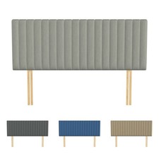 Linen Panel Headboard Upholstered Divan Bed Headboard 20" 26" 30" 36" Height