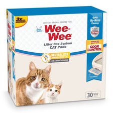 Litter Box System Pads 11x17 in W/ Leak-Proof Liner Super Absorbent