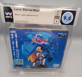 Lunar: Eternal Blue Sega Mega CD WATA graded 9.0 A Sealed (Sun Fade on Spine)