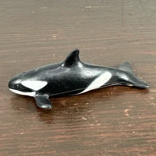 AAA ORCA KILLER WHALE CALF 4" PVC FIGURE FIGURINE MARINE LIFE MAMMAL