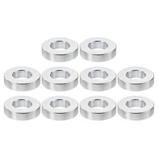 M10 Aluminum Spacers, 10 Pcs Metal Spacer Aluminum 10.5mm ID x 20mm OD x 5mm ...