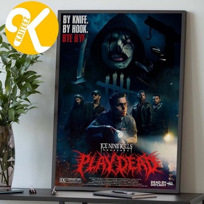 NEW Ice Nine Kills x DBD Play Dead Merch Into The Fog Poster