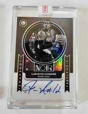 LaMarcus Aldridge 2024-25 Panini Noir Snapshot Autograph Auto /15