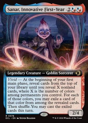 Sanar, Innovative First-Year (Lorwyn Eclipsed 378) - Rare Magic: The Gathering C