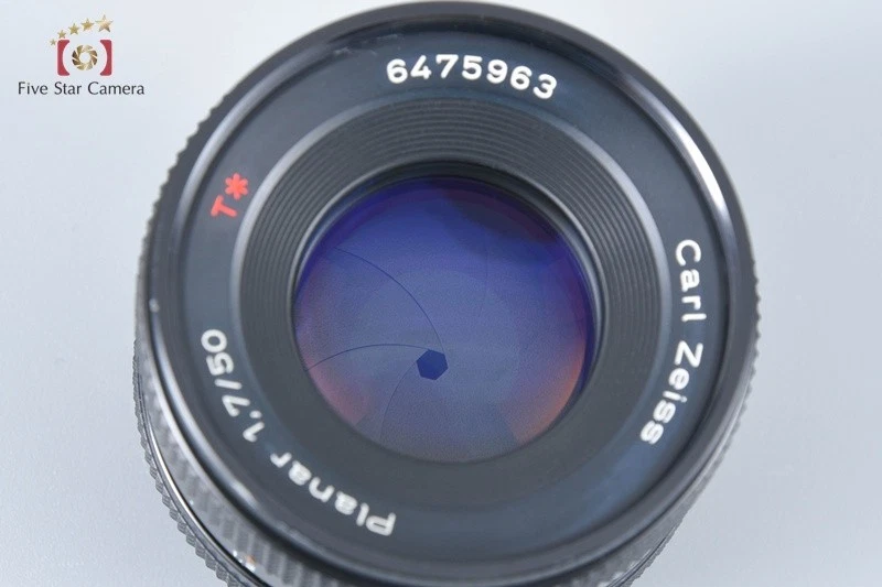CONTAX Carl Zeiss Planar 50mm f/1.7 T* AEJ 2025.11 Overhauled!! [Very Good] - Image 2 of 4