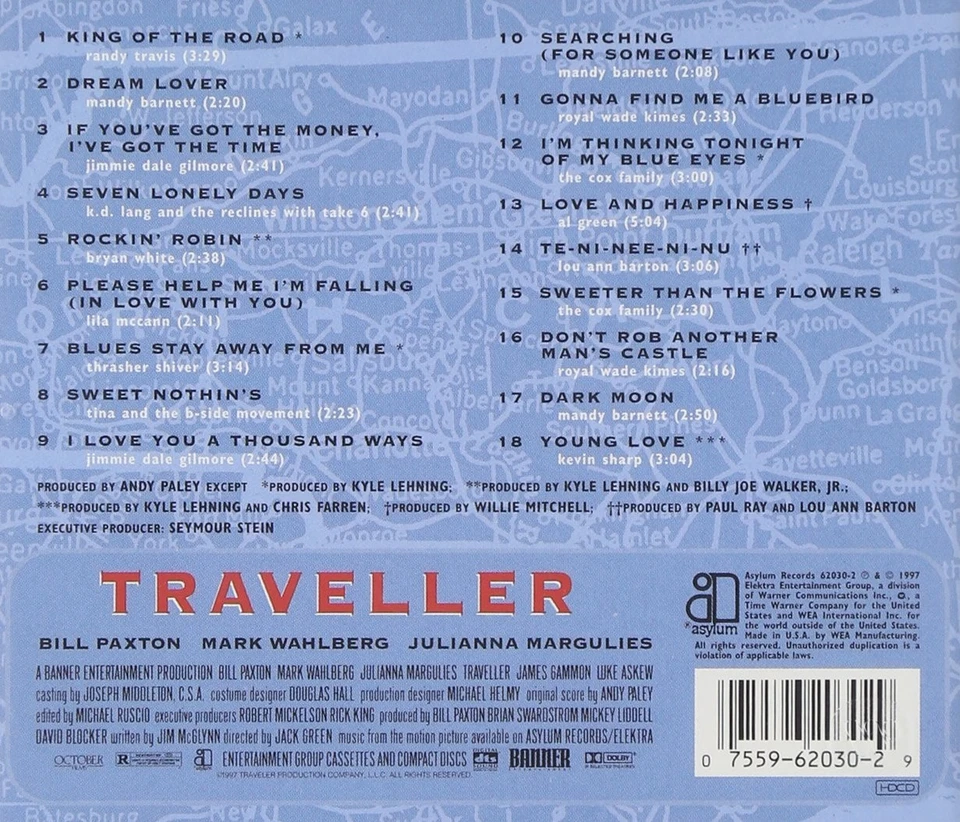 Randy Travis Traveller: Music From The Motion Picture (CD) - Image 2 of 2