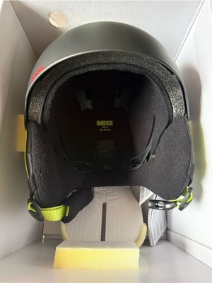 Anon Raider 3 Unisex Helmet Ski Snowboard Bike Skate Black Green Size Small