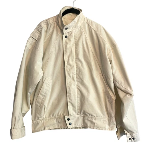 Giubbotto Bomber Vintage Attrezzatura Urbana Cotone Off White M L Vedi inserzione