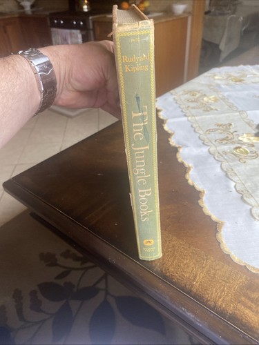 Rudyard Kipling The Jungle Books 1963 Vintage Golden Press Illustrated Classic - Picture 12 of 14