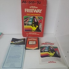 ATARI 2600 FREEWAY CART WITH BOX  Manual VTG 1981 Activision -3211