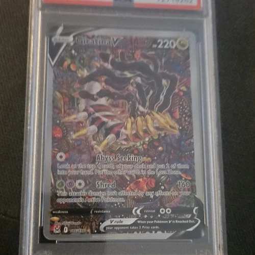 Pokémon Giratina V Lost Origin 186/196 Ultra Rare Full Art Holo PSA 9 2022