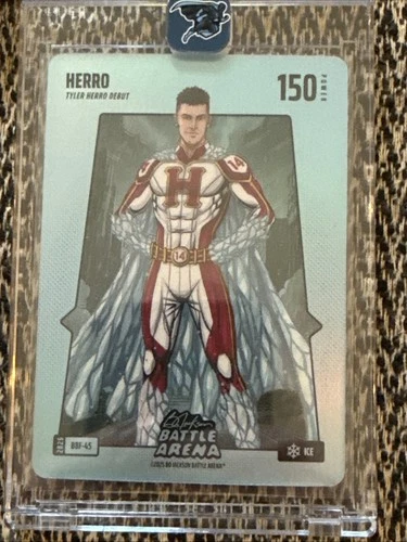 2026 Bo Jackson Battle Arena Herro Tyler Herro Debut Blue Battle Foil Ice Bbf-45