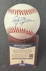 EARLY WYNN “Gus” AUTOGRAPHED RAWLINGS AMERICAN LEAGUE BASEBALL BECKETT