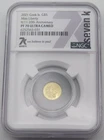 2021 Cook Islands $5 Gold Miss Liberty 9/11 20th Anniversary Coin NGC PF70 UC