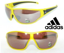 Adidas Sonnenbrille BRAUN GELB TYCANE a191 L LST a191 a192 a196 a189 ETUI a126