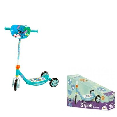 Smoby Mehrfarbige Stitch Roller Kinder Fahrrad Rollstuhl Scooter Rollhocker Neu