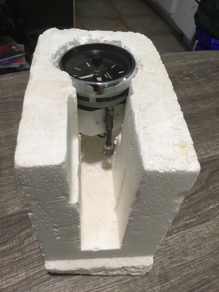 Reloj Coche Mercedes Benz o VW 1960’s/1970’s VDO KIENNZLE Equipo Original 12V Foto 4 de 4