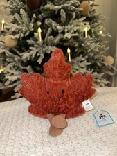  Amuseables Maple Leaf カナダ限定 Jellycat Canadian Amuseables Mr Maple Leaf Plush with tag for sale