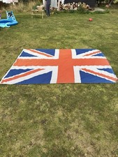 Huge Vintage Union Jack 9 Foot x 6 Foot 3 Made by The House of Flags Made In UK