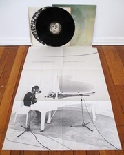 ORIG '71 John Lennon Imagine Apple LP 3379 GLOSSY COV W/POSTER & ORIG. SLEEVE M-