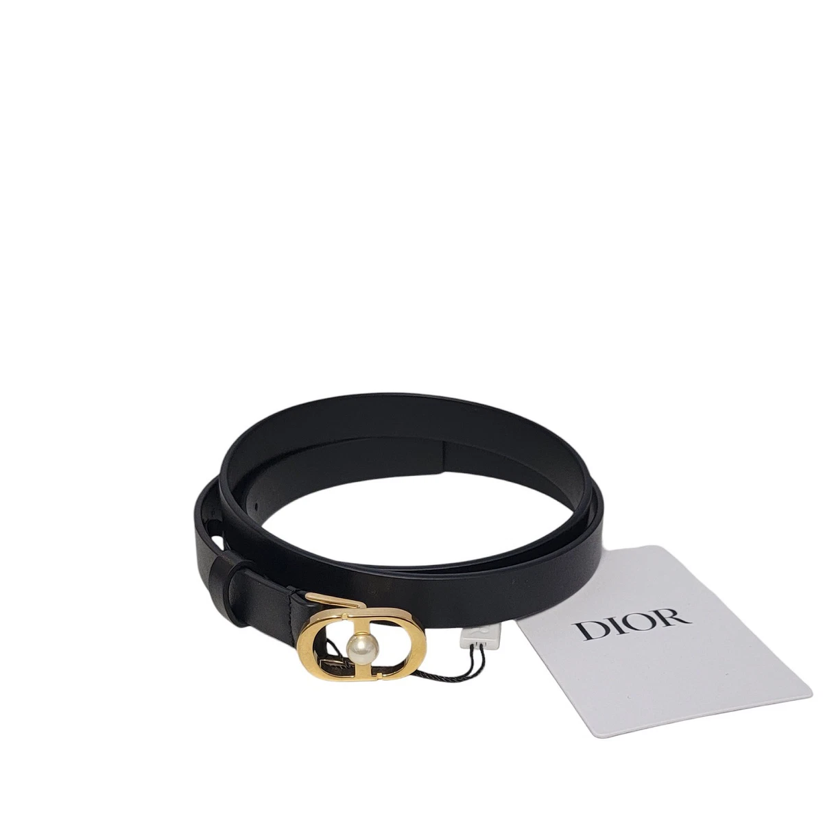 Dior Leather Black Belts for Women for sale | eBay display picture 2