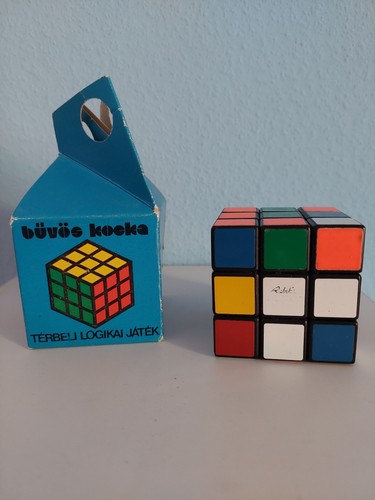 Original Rubik s Cube Zauberwürfel in Ovp Vintage - Bild 1 von 8