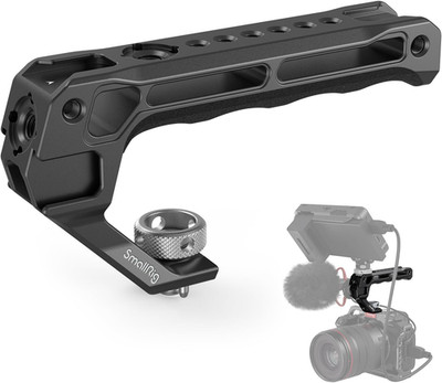 Top Handle with 3/8''-16 Locating Pins for ARRI Grip for Camera Cage, Universal V