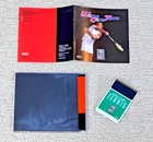 World Court Tennis (NEC Turbografx 16) Complete Game - Manual & Sleeve - HuCard