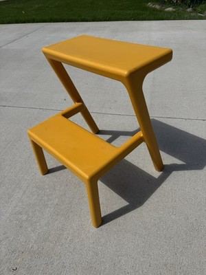 Very Rare Ikea Masterby MÄSTERBY Step Stool Yellow Chris Martin | eBay