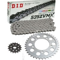 Kettensatz Honda CB600F Hornet 07-15 Kette Did 525 ZVM-X 118 Offen 16/43