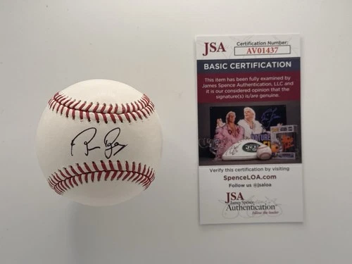 Bruce Bochy Autographed Official Major League Baseball JSA Authenticated