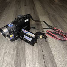 JVC GR-SXM240U Super Compact VHS-C Video Camcorder Needs Battery Tested Working