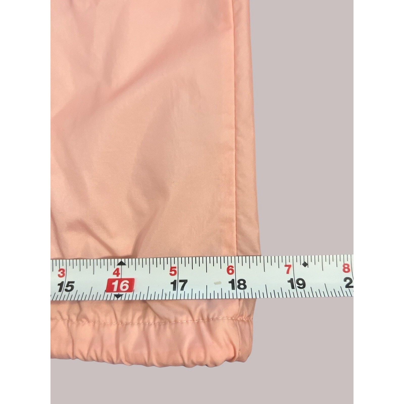 OBEY Lined Hooded Windbreaker, 1/4 Zip, Pullover, Pink| Women’s: XS image 8