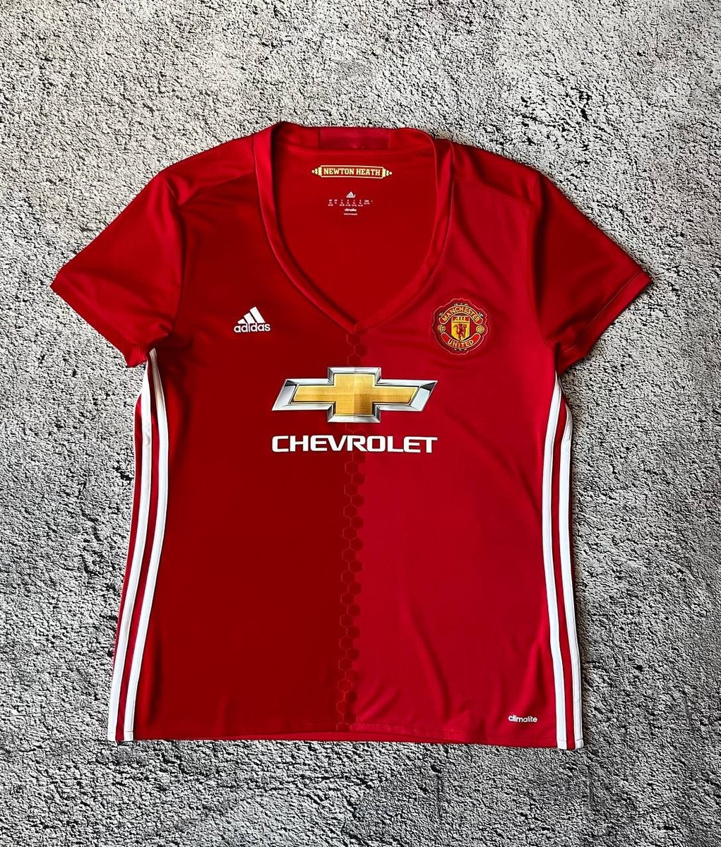 Manchester United 2016 2017 Home Jersey Adidas Climalite Football