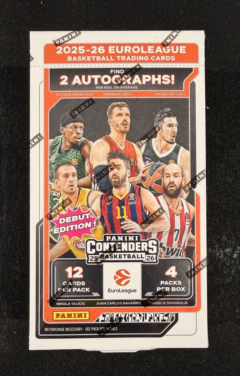 その他 PANINI CONTENDERS EUROLEAGUE BASKETBALL 2025/26 PANINI CONTENDERS EUROLEAGUE BASKETBALL HOBBY BOX | eBay