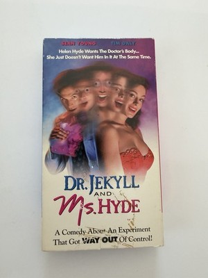 Dr. Jekyll and Ms. Hyde (VHS, 1995) Sean Young Tim Daly Rare OOP
