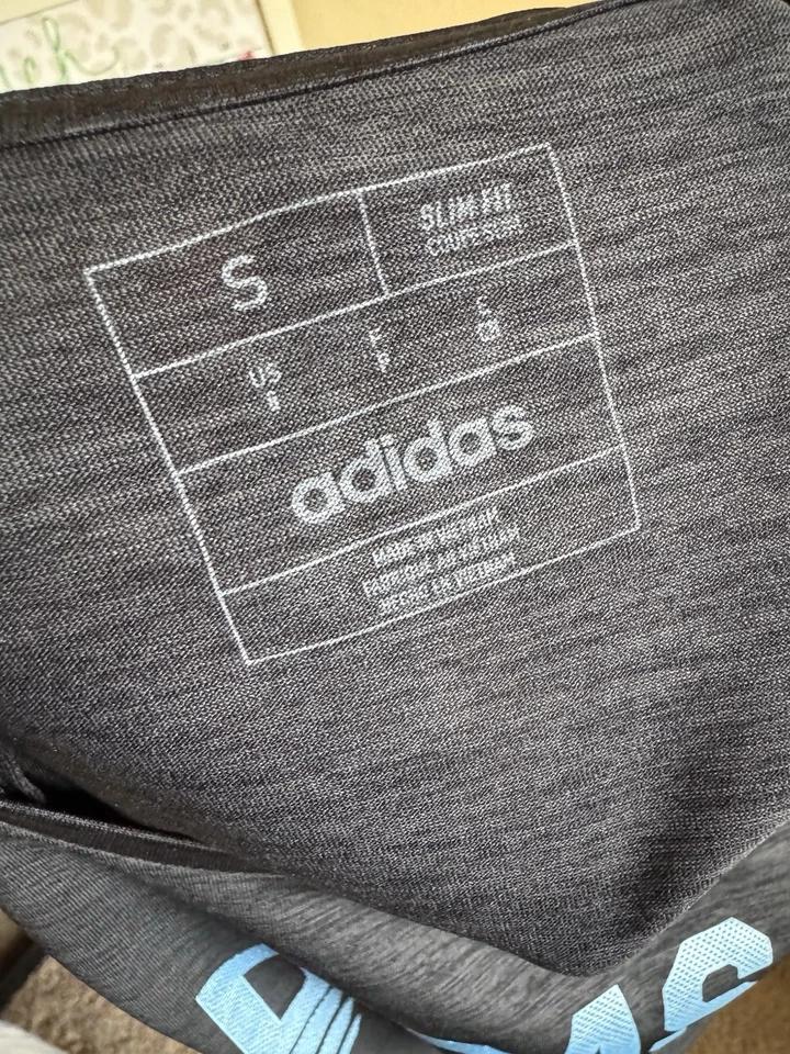 Boys Adidas Athletic Tee Tank Shirt Youth Sports Training Muscle Active Wear - Image 4 of 4