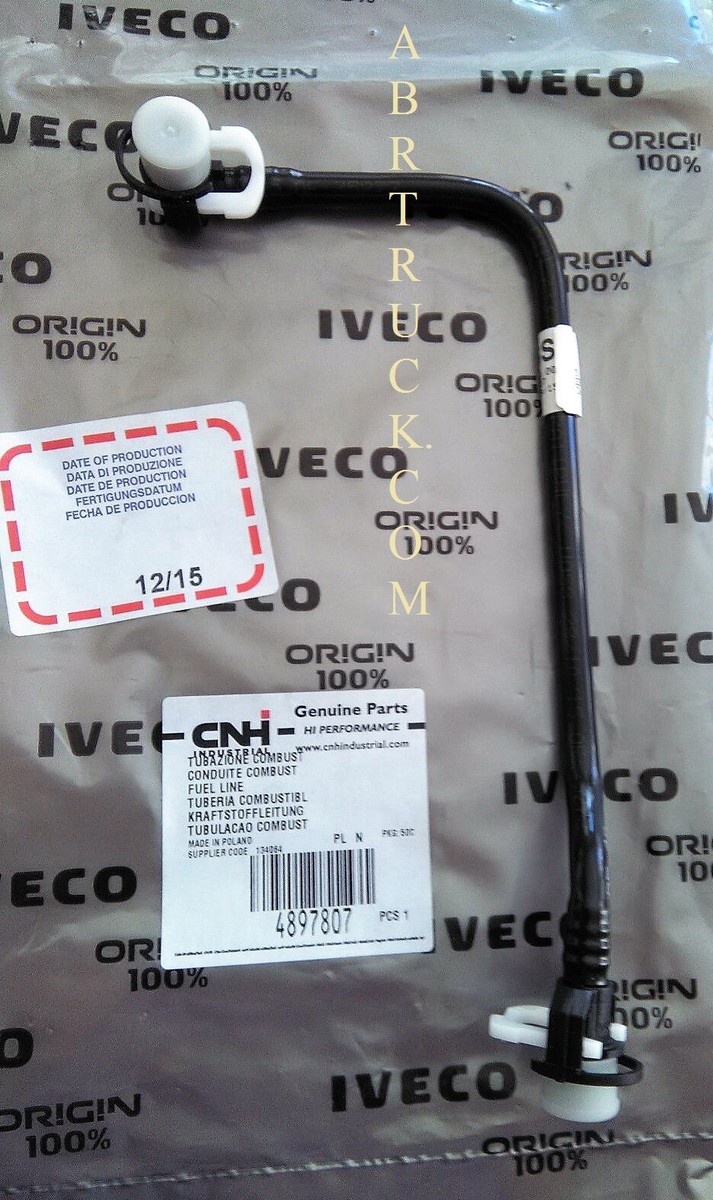 Tuyau De Carburant (Gasoil) Compatible Iveco Eurocargo/Tector - Référence OE 4897809 - Neuf