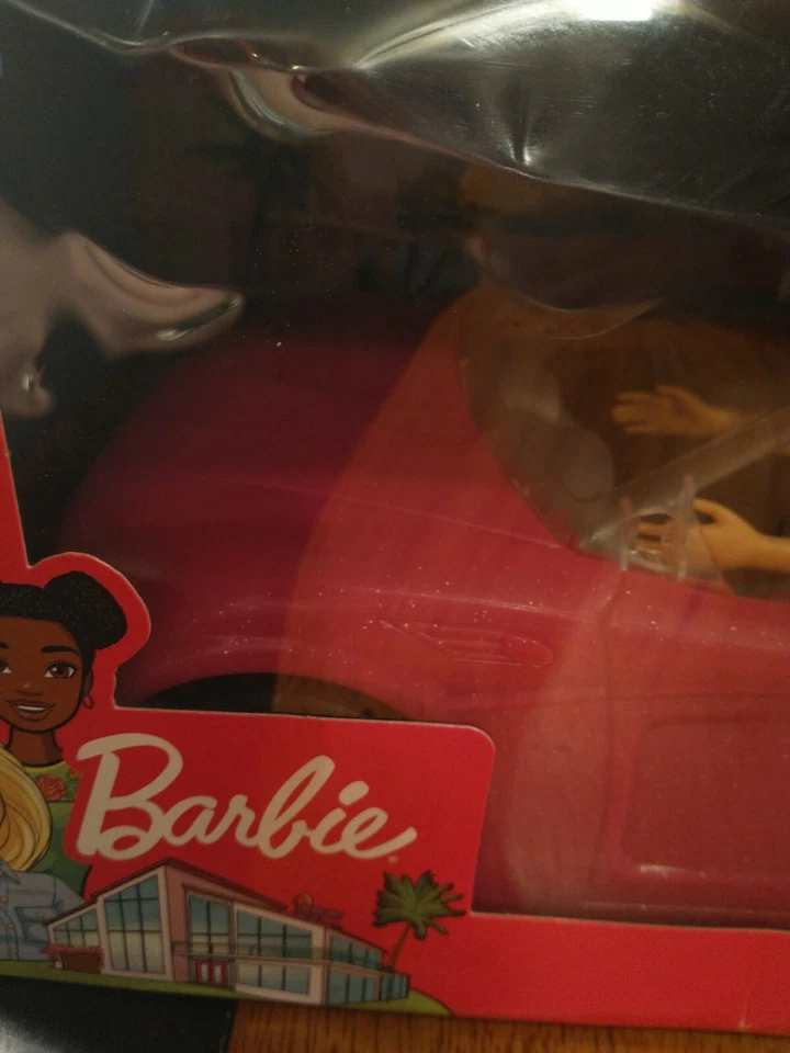 Barbie Estate Glam Vehículo Firma Rosa Convertible Coche con Cinturones de Seguridad (NUEVO) Foto 3 de 4