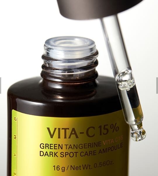 GOODAL Green Tangerine Vita C 15 Dark Spot Care Ampoule 16g 2025