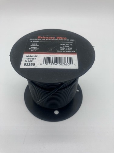 16 Gauge Filo Primario 100% Rame a Filature Fine Made in USA NON CCA - Foto 2 di 29