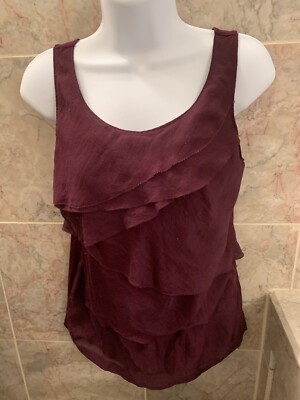 ann taylor loft sleeveless blouse