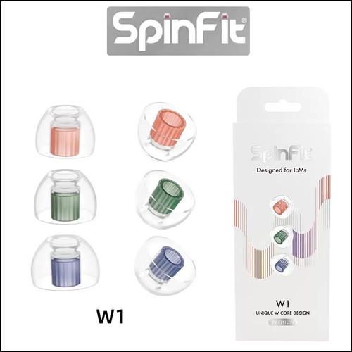 Whizzer kylin HE 10 Earphone Spinfit Silicone EarTips Case - 第 1/1 張圖片