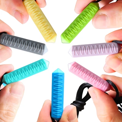 Chewelry Crayon Chew Necklace Chewy Sensory Toys Chewlry Kids Chews Autism ADHD