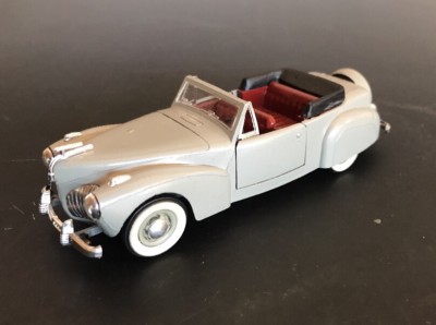 Rio Models #44 LINCOLN CONTINENTAL 1941 Collectible Car w/Orig Box