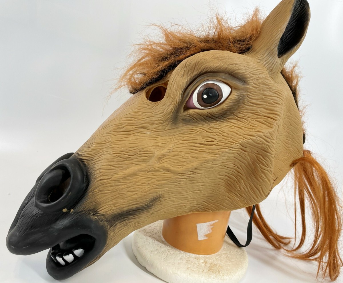 Horse Vinyl Mask Horse Vinyl Mask